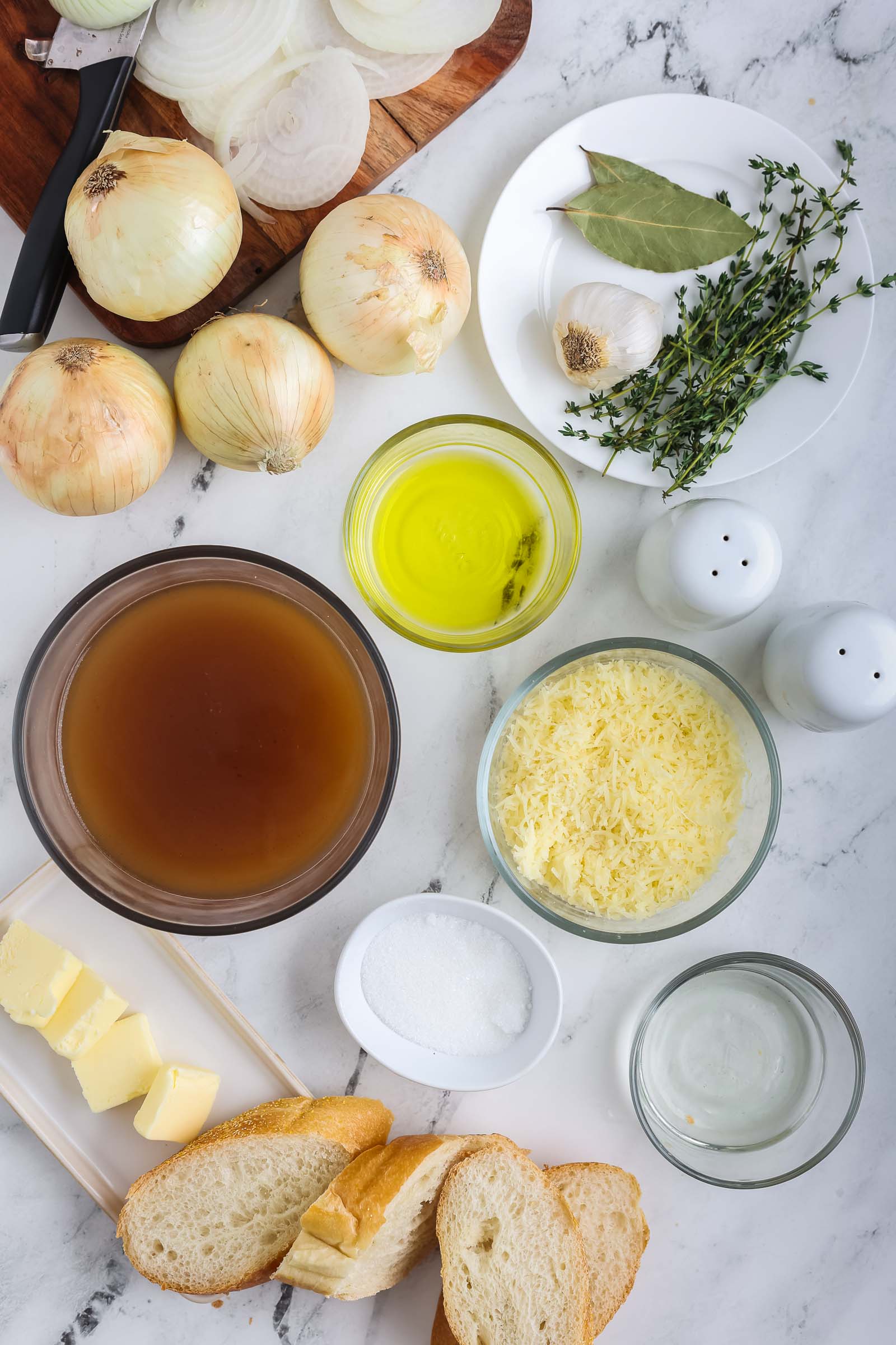 French Onion Soup Ingredients